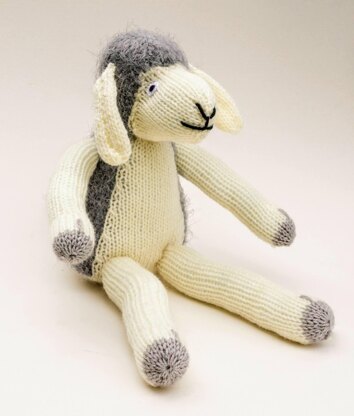 Knit a Story about Nibit's Adventures - sheep troll