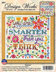 Design Works Smarter Cross Stitch Kit - 25cm x 25cm