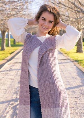 Baby's Breath Sleeveless Cardigan