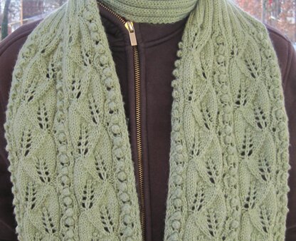 Fall Foliage Turtleneck Scarf