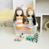 Crochet doll, amigurumi doll with clothes, doll clothes, doll outfit, Beach time