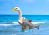 Shark Bait and Waves Big Goose Costume
