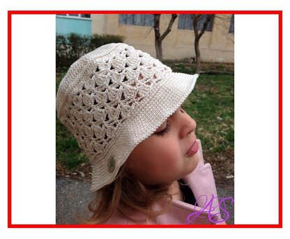 Sun Hat for Kids Summer Hat Crochet Pattern