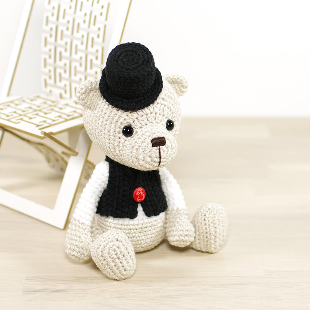 Teddy bear cheap with top hat