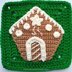 Gingerbread House Applique