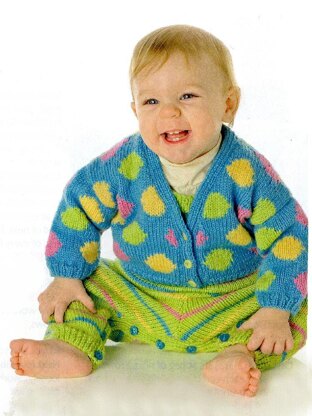 Baby Brights - Dungaress and Jacket