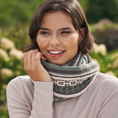 Kyle Cowl in Rowan Island Blend - Downloadable PDF