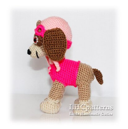 Skye Pup Paw Patrol Crochet Pattern