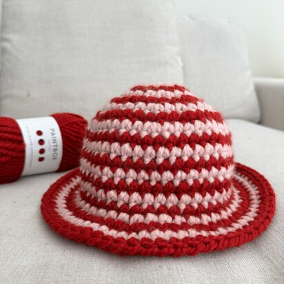 Sweet Striped Bucket Hat