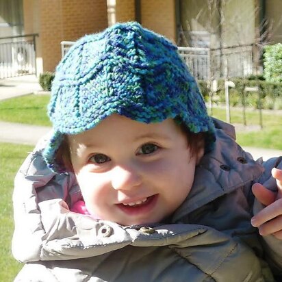 Elise Zigzag Baby Hat