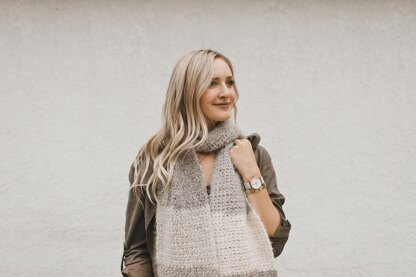 Caron Latte Scarf