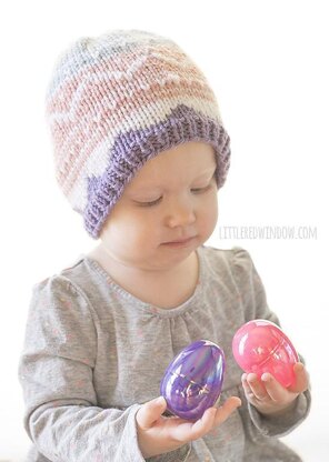 Fair Isle Easter Egg Hat