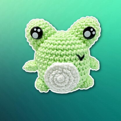 Stress Ball, Frog Crochet pattern by Codi Hudnall