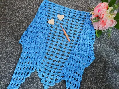 Crochet Therese Prayer Shawl Pattern