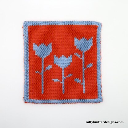 Flowers Potholder