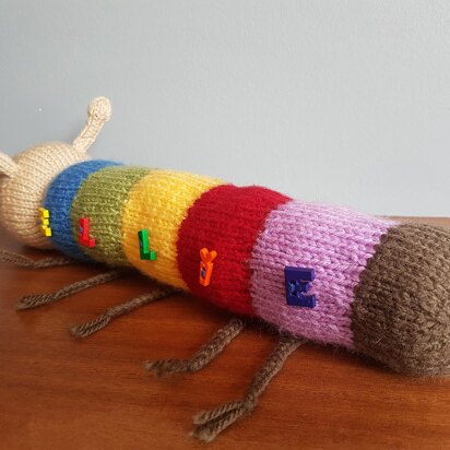 Knitted Caterpillar