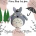 Totoro  Amigurumi Crochet Pattern: 8-inches Doll (English PDF)