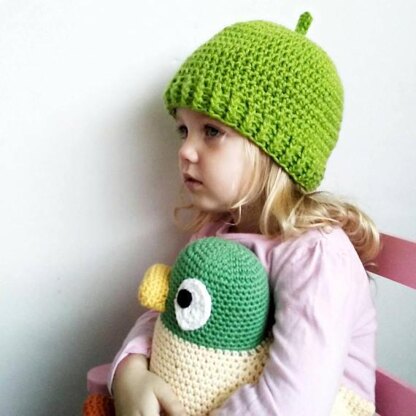 Sarah and Duck Amigurumi