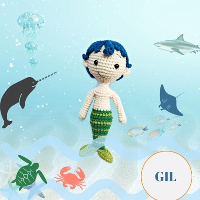 Little Boy Mermaid Gil