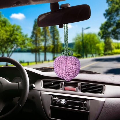 Peach Car Hanging