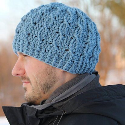 Cable Cross Beanie - 2 Versions