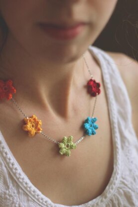 Flower Chain Necklace