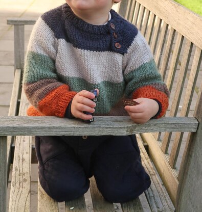 Paint Colorblock Baby & Children Sweater