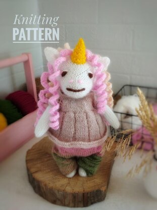 Unicorn knitting pattern