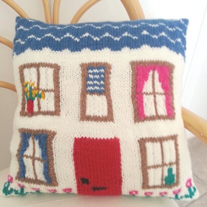 Pretty House Cushion