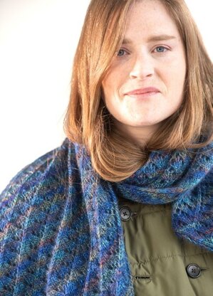 Rochelle Shawl in Berroco Tiramisu PDF