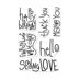 Hero Arts Clear Stamps 4"X6"-Handwritten Messages