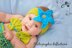 Mermaid Headband with Starfish or Anemone Flower