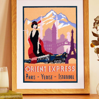 DMC Orient Express Tapestry Canvas - 30 x 42cm