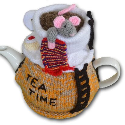 Mouse in a Cup Tea Cosy