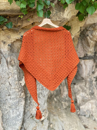 Hazel Dots Shawl