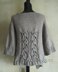 #112 Dramatic Lace Top-Down Wrap Cardigan