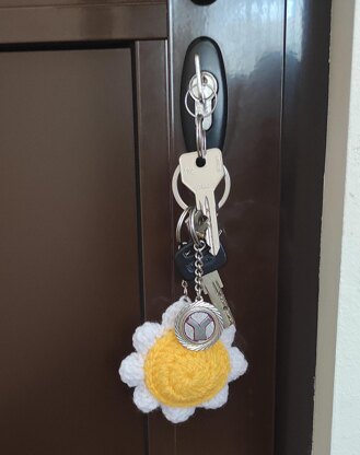 Daisy Keychain