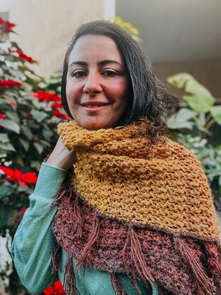 Mini Acorn Shawl