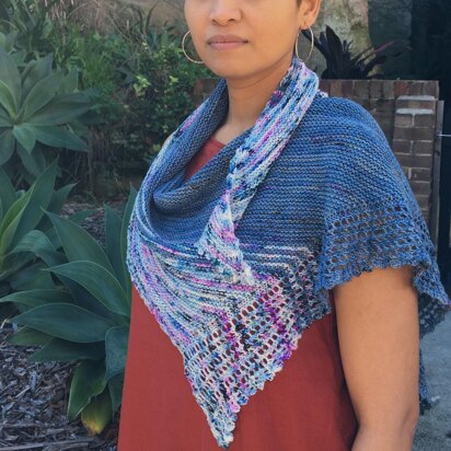 Glacial Shawl - knitting pattern