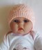 Molly - 4ply lace hat for baby