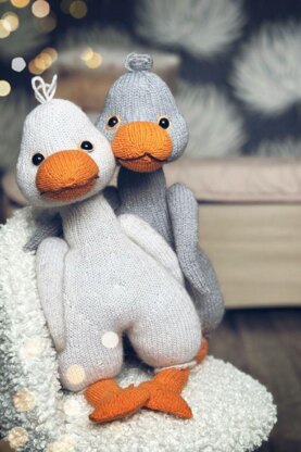 Goose Toy Knitting Patterns