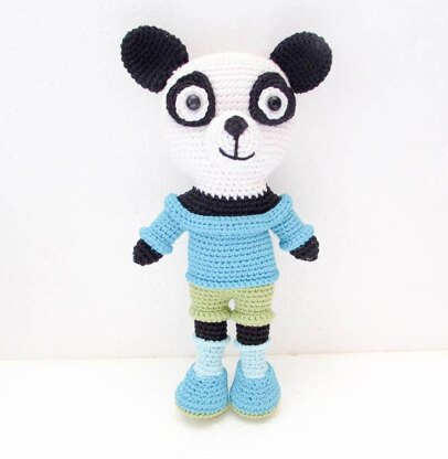 Amigurumi Animals Teddy Bear Monkey Panda