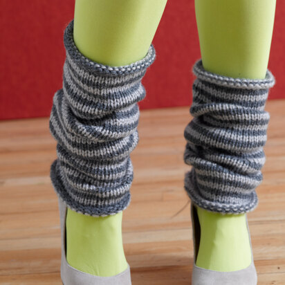 Lexi Leg Warmers in Lion Brand Jiffy - 90643B