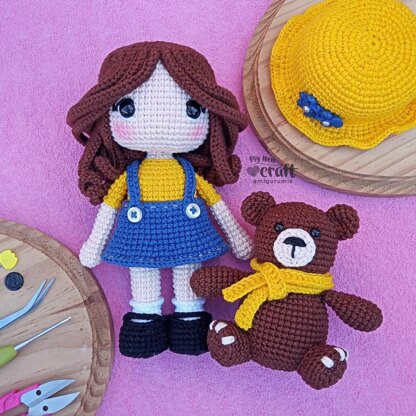 Cecile Doll Amigurumi