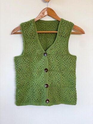 Granny Square Vest