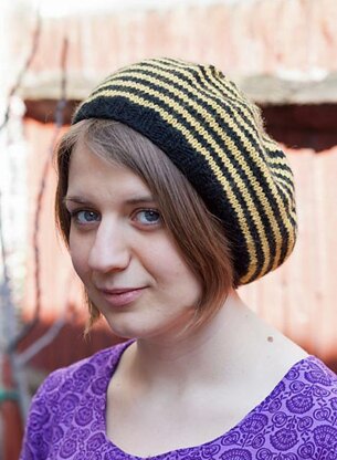 Bee-ret - Striped Beret