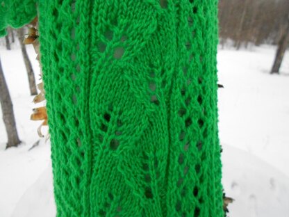 Spring Garland Scarf