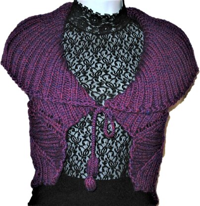 Stunning Dual Collar Shrug