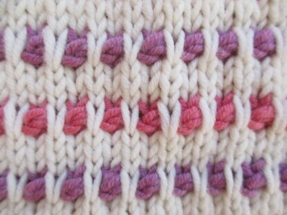 Roll Neck Border Jumper