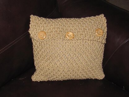 Superfast Double Moss Stitch Cushion Cover